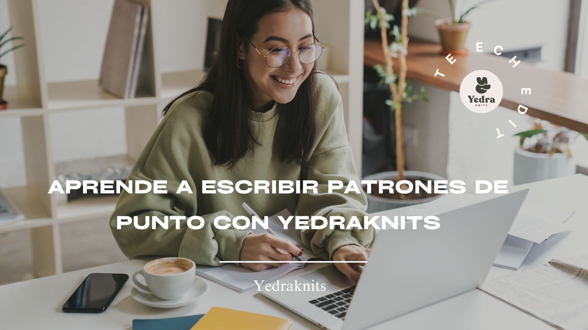 Aprende a escribir patrones de punto con Yedraknits