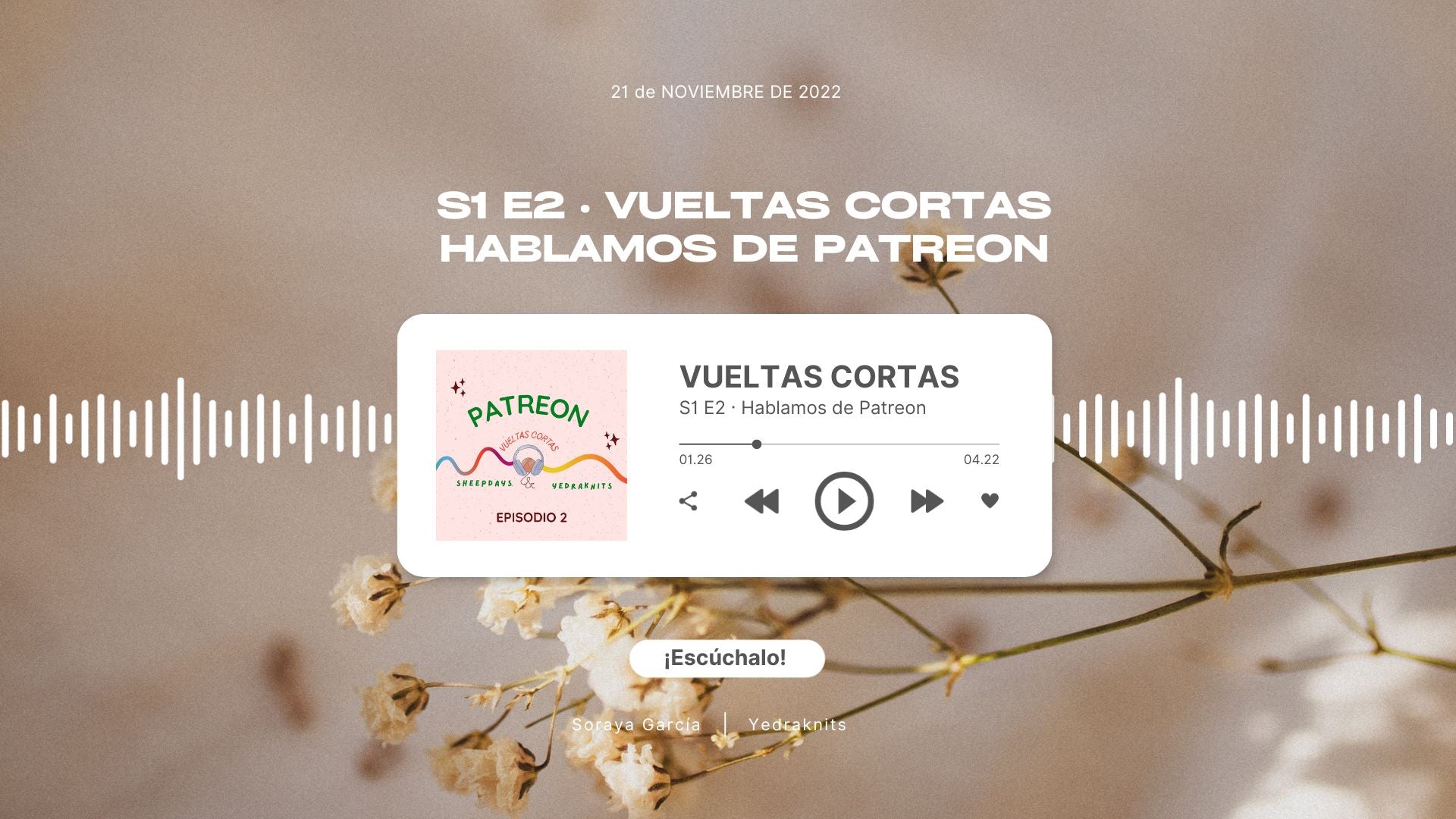 🎙️ S1 E2 · VUELTAS CORTAS - Hablamos de Patreon