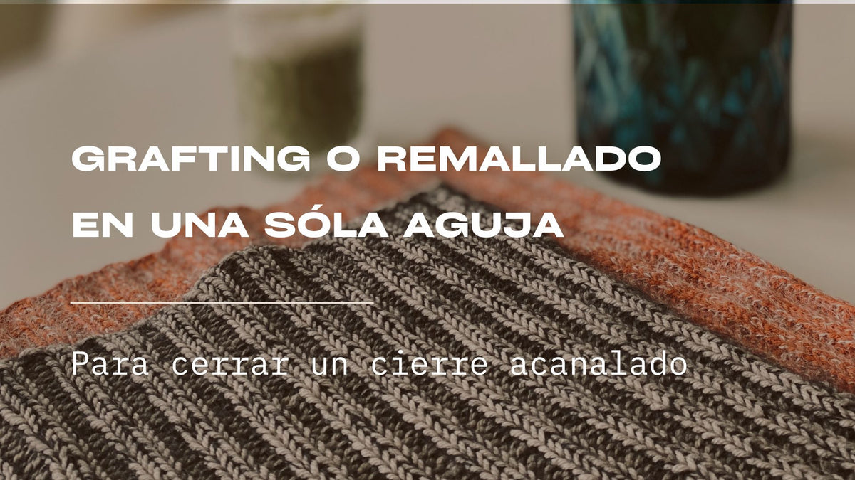 👉🏻 HOW TO? ¿Cómo hacer remallar los puntos sobre una sola aguja para punto elástico?