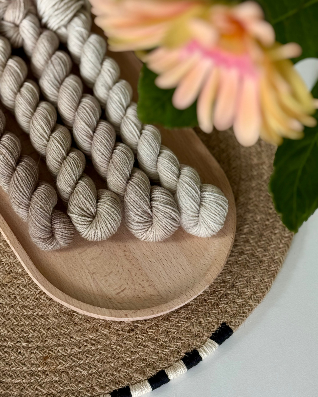 Morning Porridge - Gradiente Mini madejas Merino Sock –  (25 g x4)